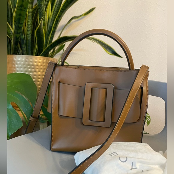 Authentic BOYY Brown Devon 21 Top Handle Bag Retail 1,560$ - Picture 3 of 14